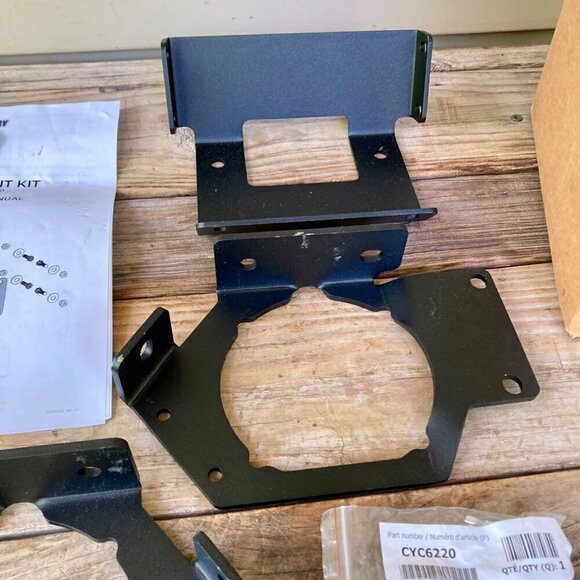 Polaris Sportsman 500/800 ATV Winch Mount Kit Bracket 25-3330 NEW - Picture 3 of 8